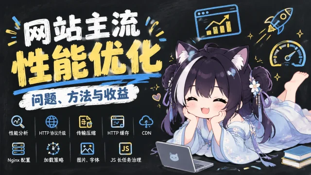 前端性能优化十项主流：问题、方法与收益封面图